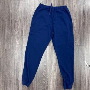 Movement Butter Soft Jogger Scrub Pants Pockets Drawstring Navy‎ Blue M 2 pair